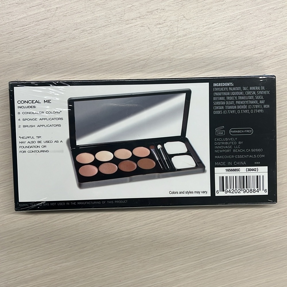 Makeover Essentials Conceal Me Concealer Makeup Kit Brand - Full Size New Sealed